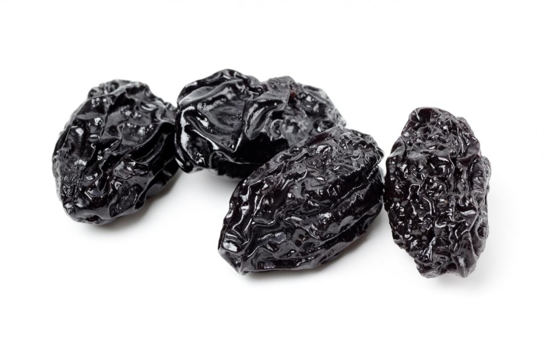 Prunes for constipation.