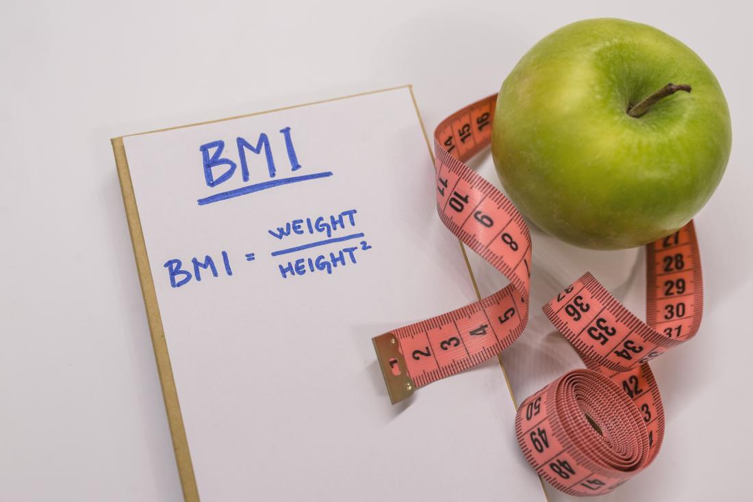 BMI takes into account height and weight.